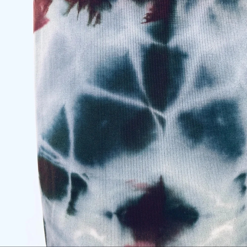 Brightly Twisted Sleeveless Tie Dye‎ Ribbed Dress S - Picture 5 of 7